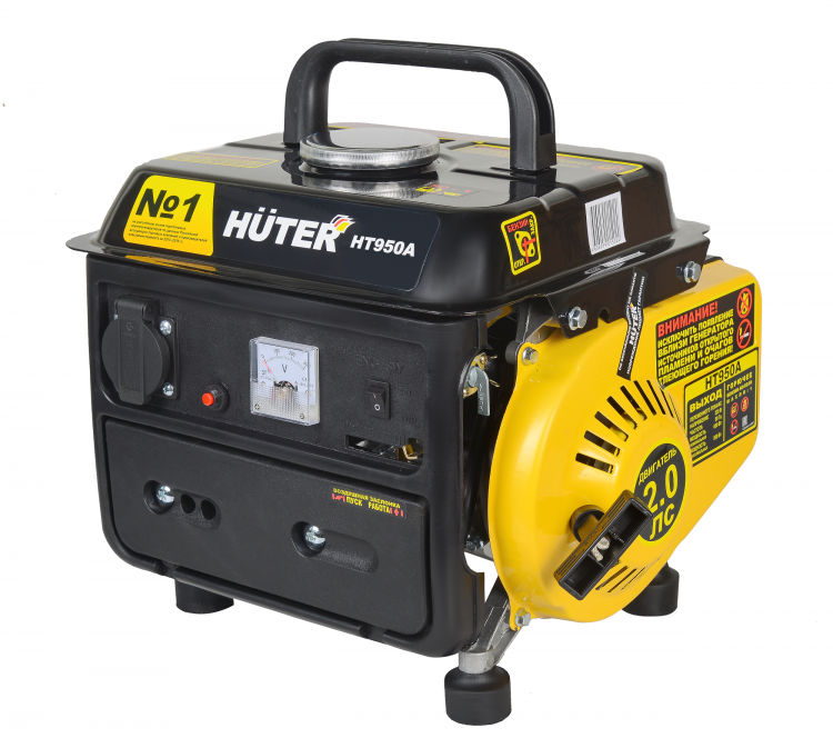 Генератор HUTER HT950A 650Вт/950Вт