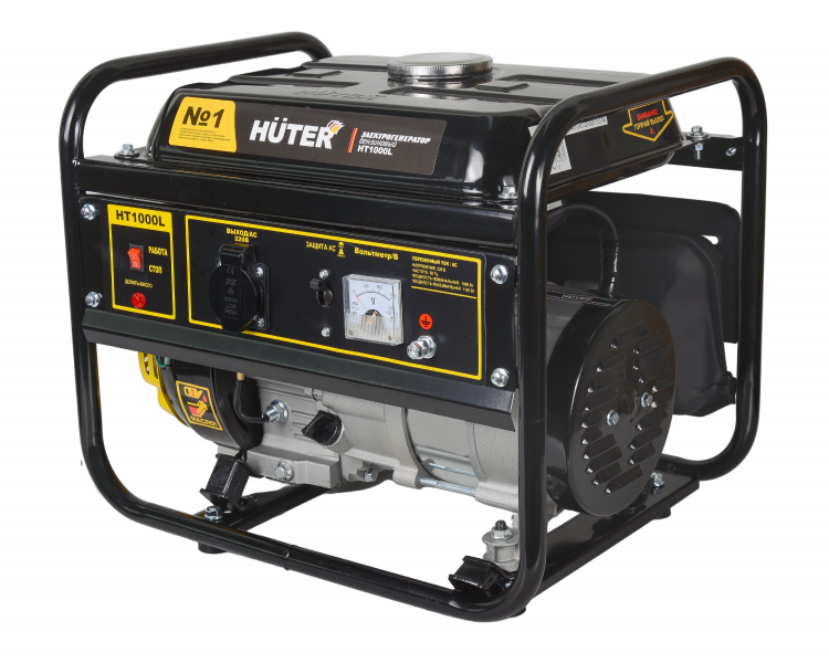 Генератор HUTER HT1000L (1000/1100Вт,бак 6л, 25кг)