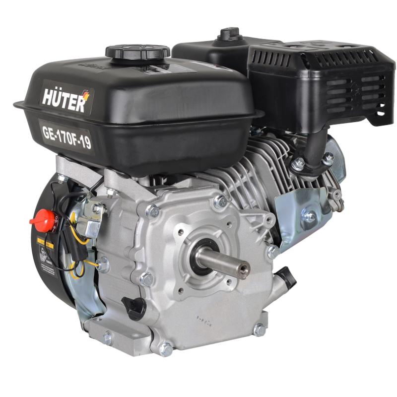 Двигатель HUTER GE-170F-19 (7л/с, удлинненый вал ф19мм)