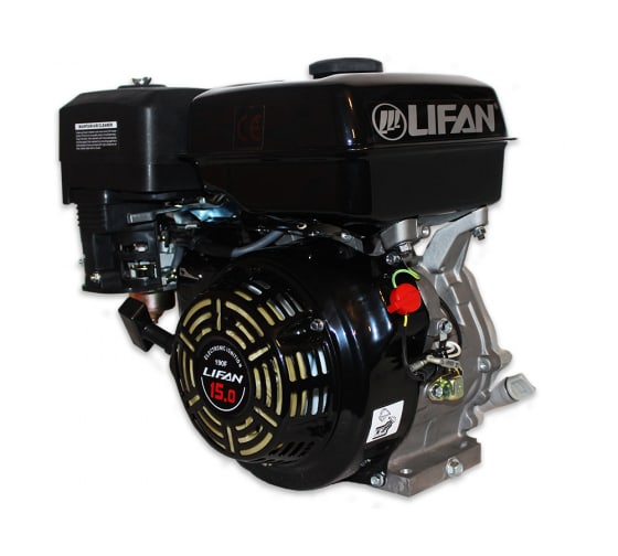 Двигатель LIFAN 190F-3A (15л/с,генераторная катушка 3 A, вал 25мм)
