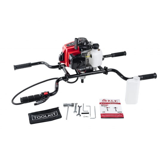 Мотобур P.I.T P51211(4-ручный 2.2кВт, 8000 об/мин, бак 1,2л, 7,5кг