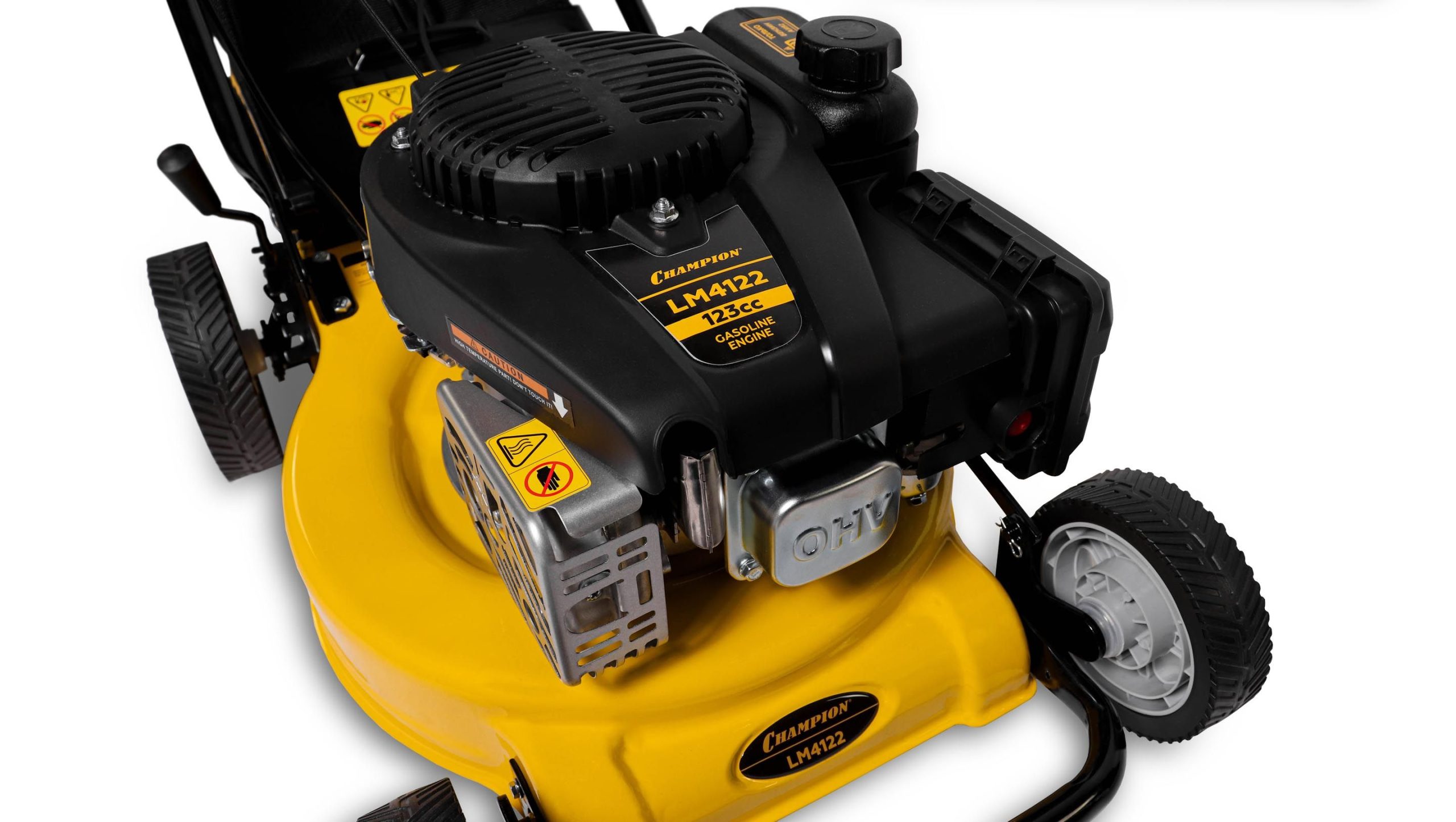 Газонокосилка Champion LM 4122 2,2кВт/ 3,0л.с. 41см 40л 23кг БЕЗ ПРИВОДА
