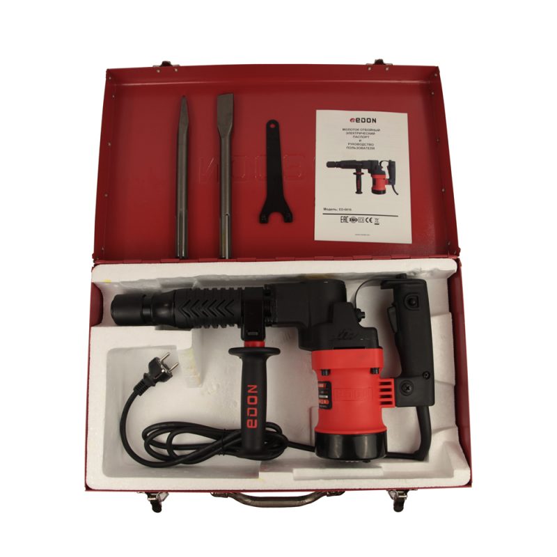 Отбойный молоток EDON ED-0810 1800W, 15 Дж Отбойный молоток EDON ED-0810 1800W, 15 Дж
