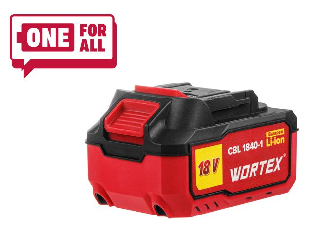 Аккумулятор WORTEX CBL 1840-1 18В 4,0Ач