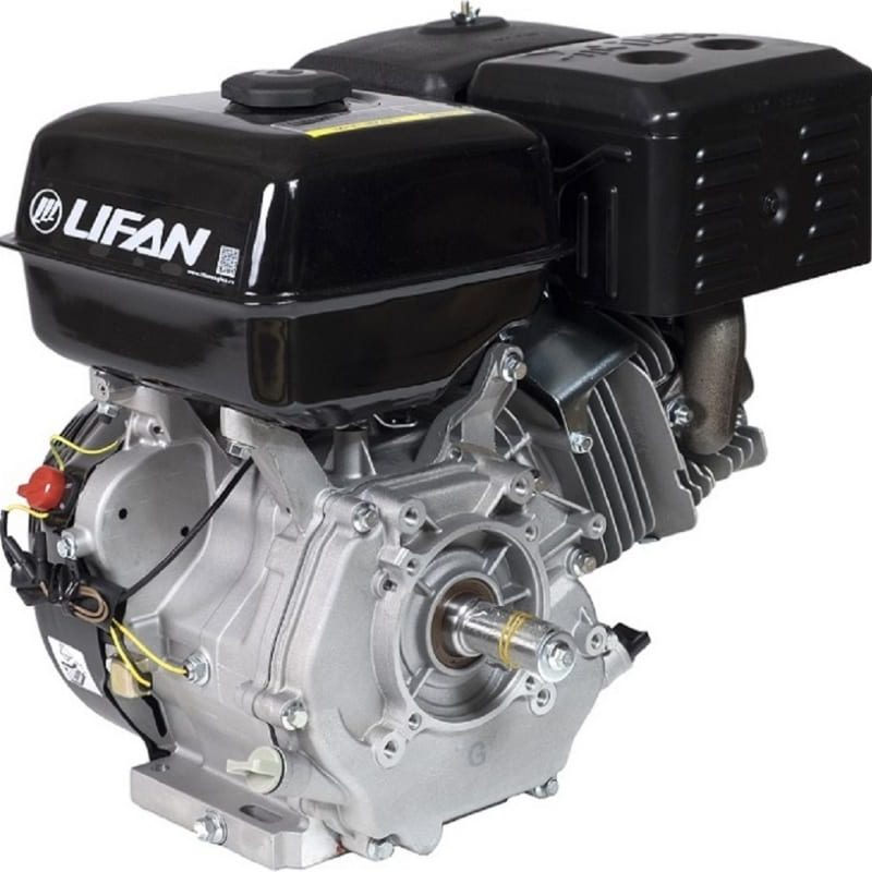 Двигатель LIFAN 190F 15 л.с. вал 25 мм.