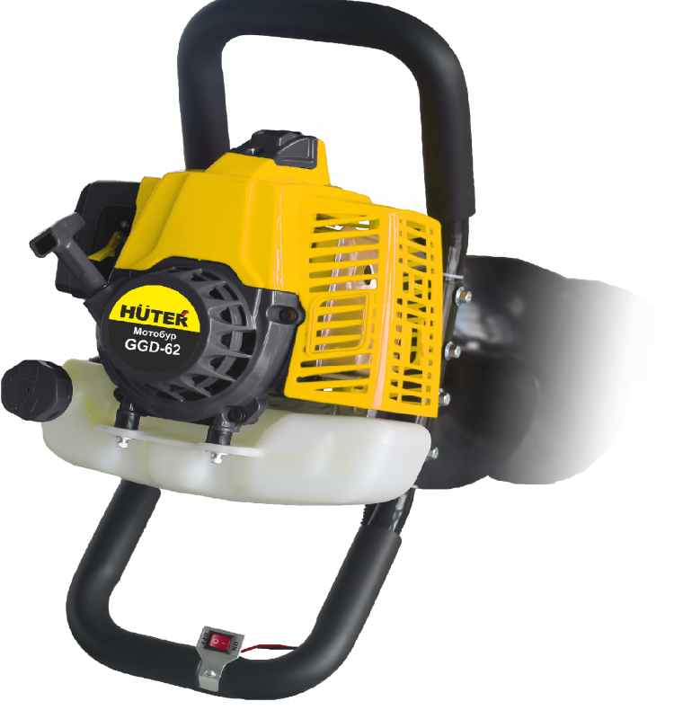 Мотобур HUTER GGD-62 2,4кВт до 300мм 10.53 кг