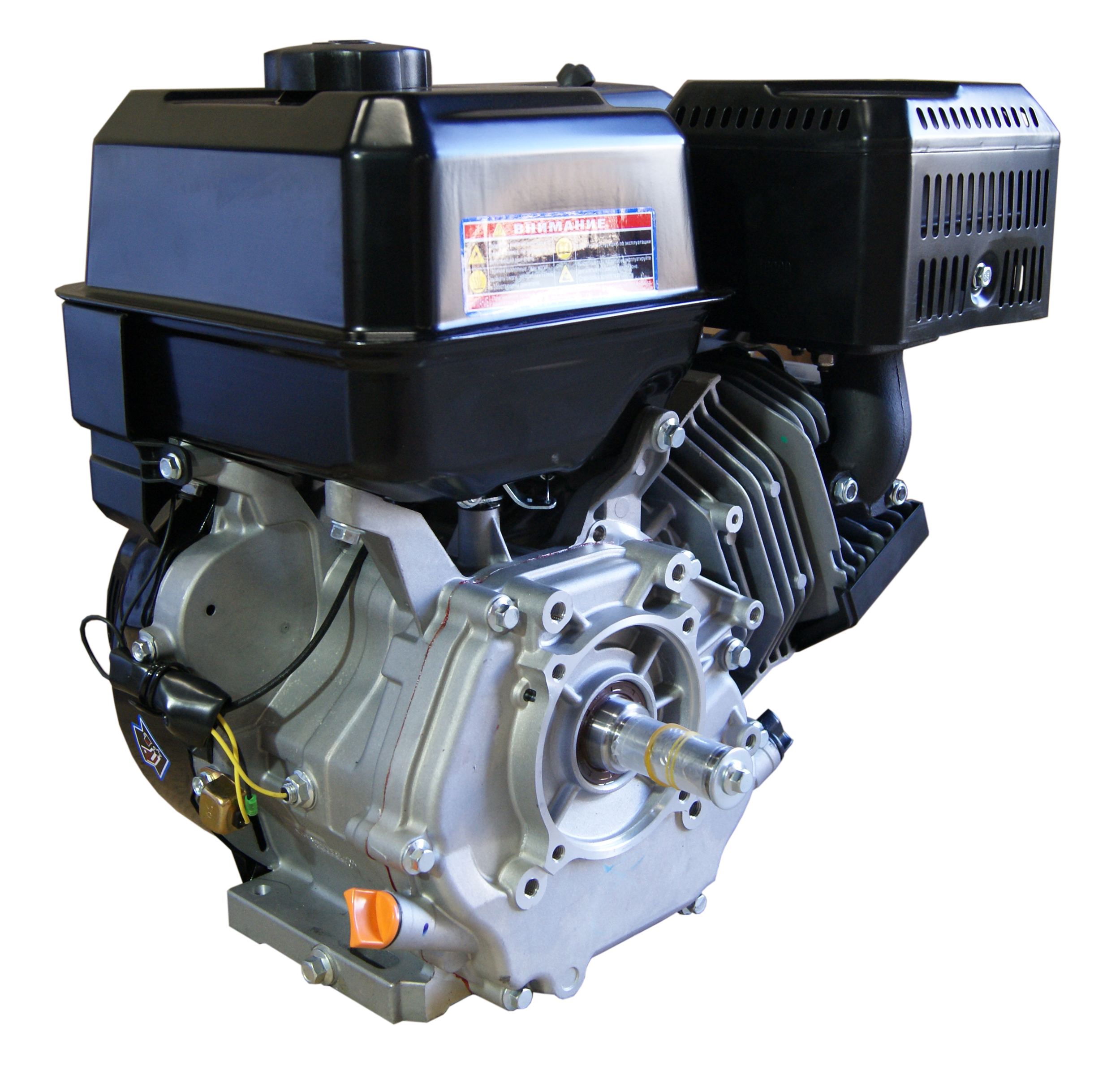 Двигатель LIFAN 192F-2T (KP 460) 20л/с, вал 25мм, ручной стартер