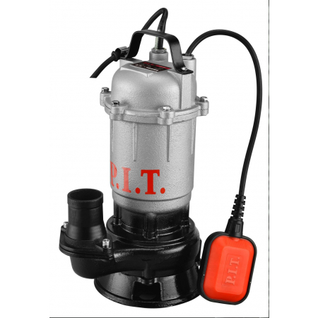 Насос фекальный P.I.T. PSW1100-W2 1100Вт с ножом, напор 20м 250л/мин.чугун