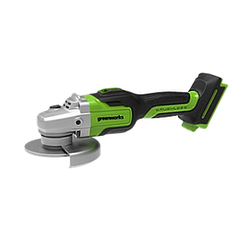 Аккум. УШМ GREENWORKS GD24AG 24В 125мм беcщеточный 24V 1 акб 4Ач,ЗУ