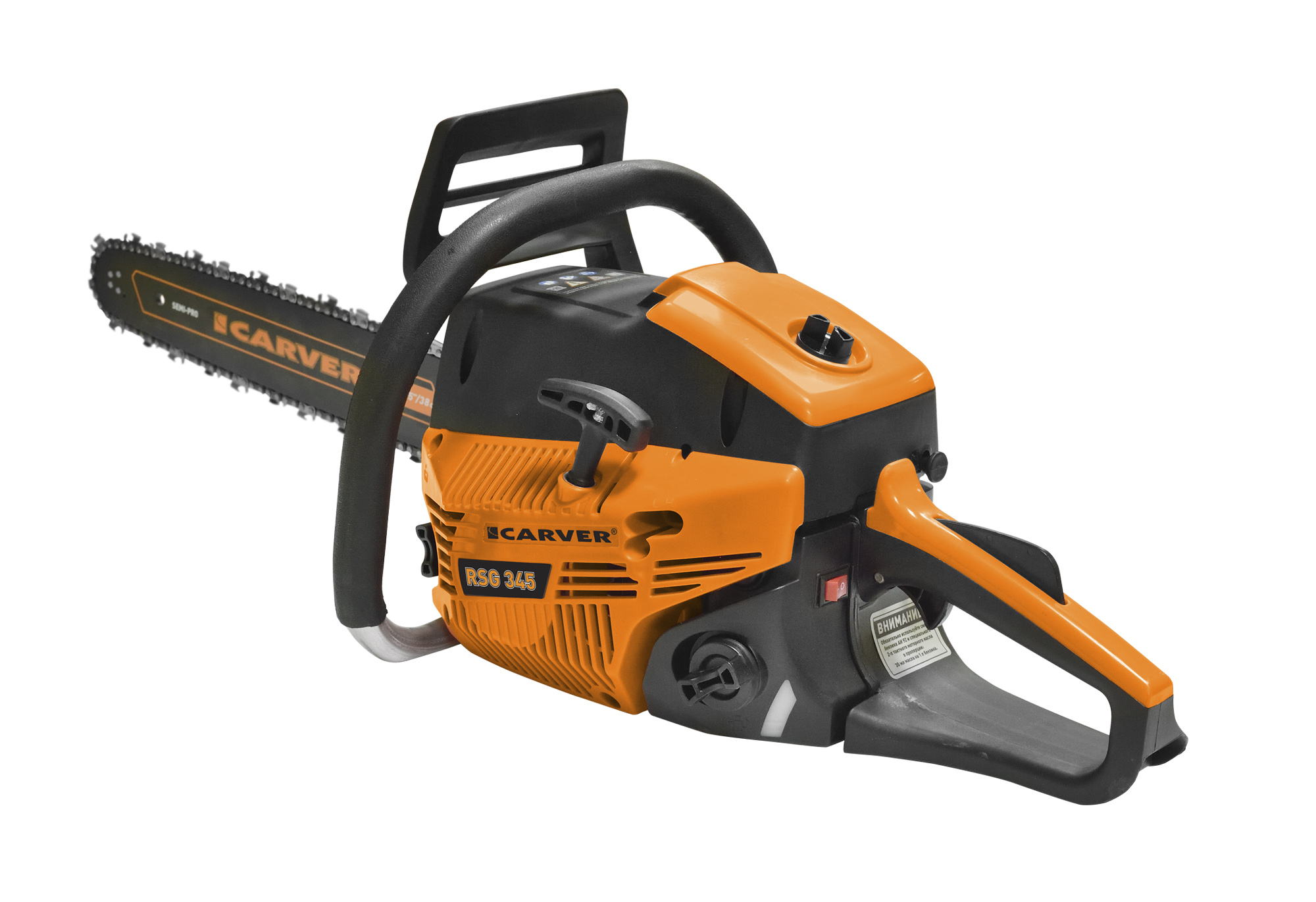 Бензопила CARVER RSG 345 (15" , 2,5л/с)