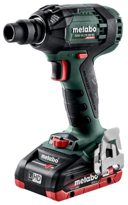 Аккум. гайковерт METABO SSW 18 LTX 300 BL, 300Нм, без АКК и ЗУ, картон. Бесщеточный