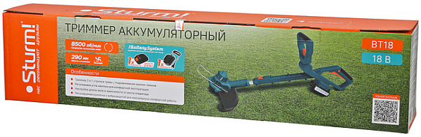 Аккумуляторный триммер Sturm! BT18 (без акк. и ЗУ)